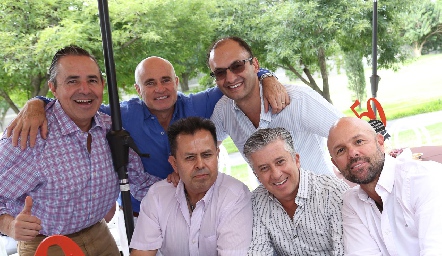  Gerardo Valle, Tomás Alcalde, Javier Abud, Héctor Gutiérrez, Jorge Gómez y Werner Heinze.