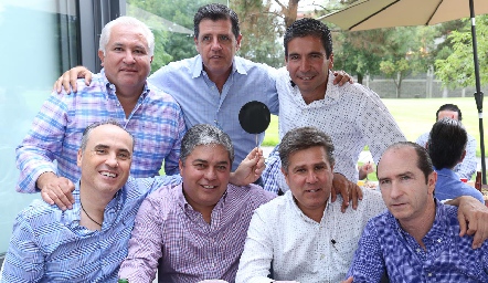  Guillermo Báez, Carlos Malo, Martín de la Rosa, Alejandro Navarro, Gerardo Córdova, Galo Galván y Javier Palau.