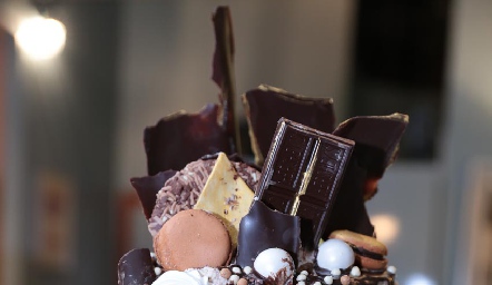  Un delicioso pastel.