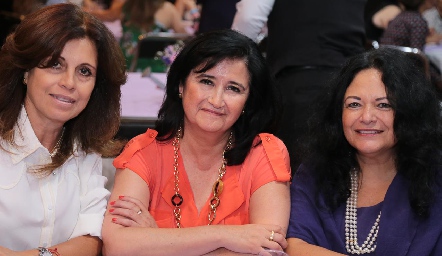  Palo González, Guadalupe Araiza y Marcelle Del Valle.