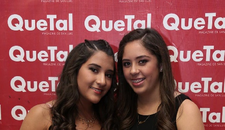  Montse Faz y Ximena Herrera.