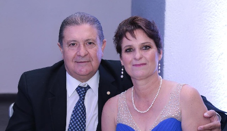  Eduardo Morales y Patricia Pizzuto.