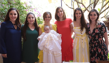  Gaby y Daniela Delgado, Valeria Flores, José Pablo, Paulina Bárcena, Daniela Dávalos y Andrea Vázquez.