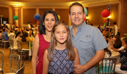  Rocío Limón, Ana Rocío y Alejandro Tirado.