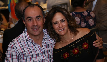 Fernando López y Daniela Coulon.