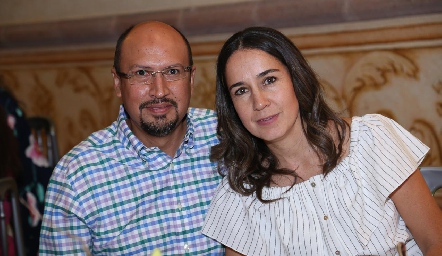 Fernando Marín y Fernanda Conde.
