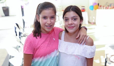  Camila Zamudio y Paulina Pérez.