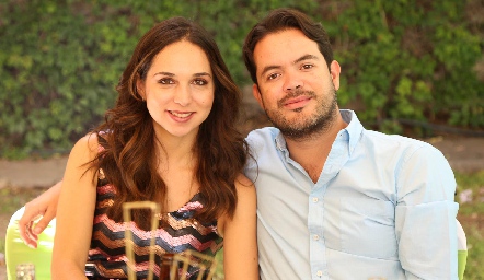  María Leal y Diego Hernández .