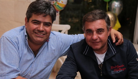  Paco Leos y Javier Alcalde.