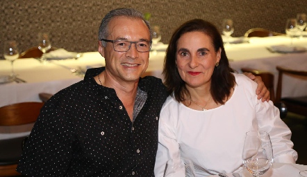  Alfonso Ledezma y Tere Raymond.