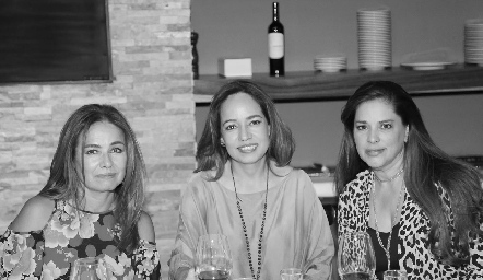  Patricia Acosta, Ana Luisa Acosta y Eva Álvarez.