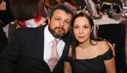  Ricardo Hampshire y Silvia Sánchez .