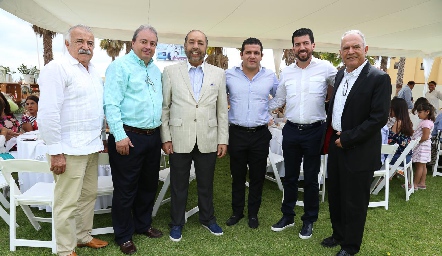  Antoline Etienne, Federico Garza, Teófilo Torres Corzo, Alfonso Gutiérrez, Juan Paulo Almazán y Alfonso Gutiérrez.