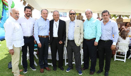  Antoline Etienne, Juan Paulo Almazán, Juan Manuel Carreras, Alfonso Gutiérrez, Teófilo Torres Corzo, Federico Garza y Alfonso Gutiérrez.
