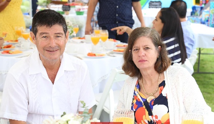  Enrique Martens y María Pizzuto.