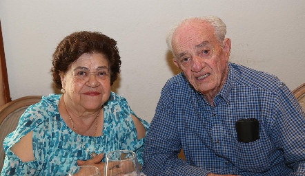  María Cristina y Tomás Alcalde.