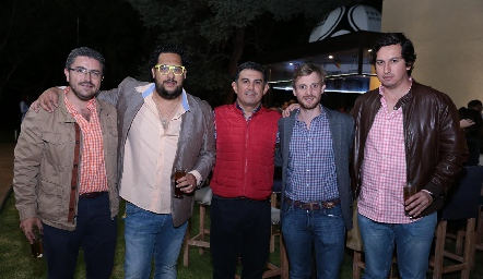  Alejandro Colunga, Amauri Cárdenas, Alfonso Covarrubias, Madelin y Carlos Alonso.