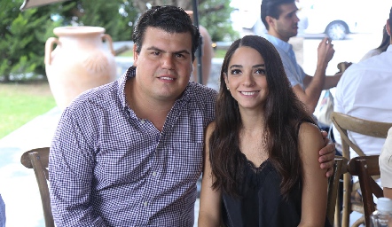   Mauricio Labastida y Sofía Álvarez.