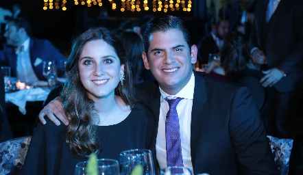  Miriam Díaz Infante y Antonio Morales.