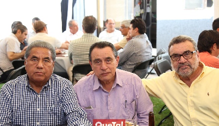  Miguel Martínez, Raul Camacho y Enrique Villegas .