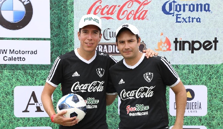   Sergio García y Ernesto Araiza.