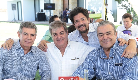  Rafael Hernández, Jorge Lozano, Marcelo Lozano y Ricardo Lozano.