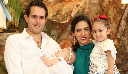  Carlos Del Valle, Natalia, Claudia Díaz De León e Inés.