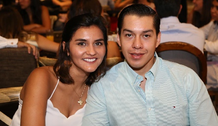  Bárbara Paredes y Carlos García.