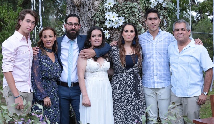 Con la familia Gómez Cuétara.