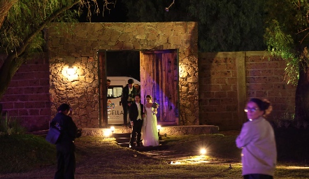  Entrada de los novios.