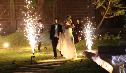  Entrada de los novios.
