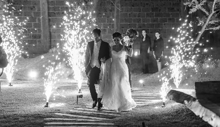  Entrada de los novios.