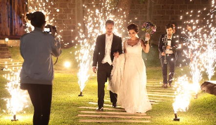  Entrada de los novios.