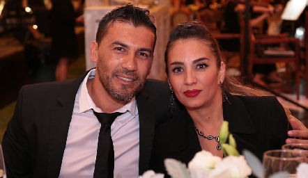  César Martín Sánchez y Ana María Díaz de León.