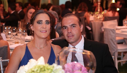  Kristine Kaiser y Alejandro García.