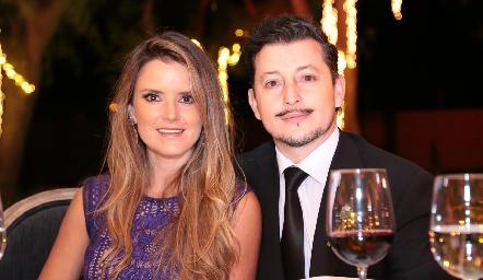  Paola Celis y Horacio Lizaola.