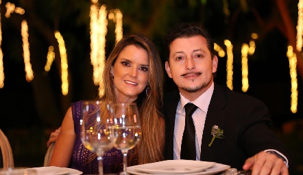 Paola Celis y Horacio Lizaola.