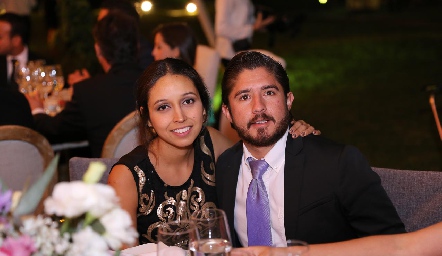   Marilú Díaz de León e Iván Frias.