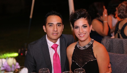  Joel Garruño y Andrea Díaz de León.