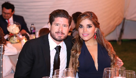  Carlos Tamez y Sandra Ávila.