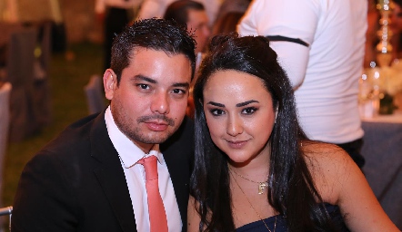  David Armas y Fantina Díaz de León.