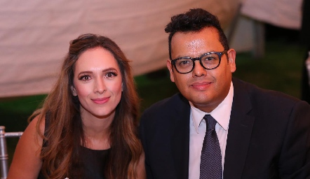  Estefanía Tenorio y Jesús Aguilar.