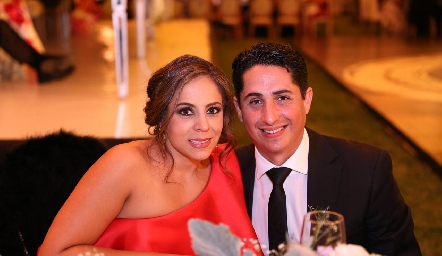  Fernanda Torrescano y Alejandro Pizarro.