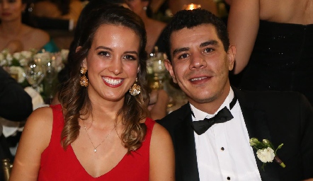  Ana Paola Fernández y Mauricio Delgado.