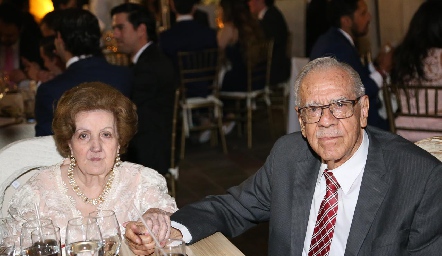  Rosa María Alcalde y Guillermo Delgado.