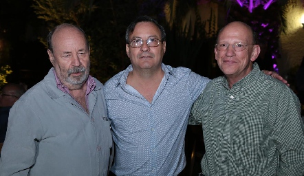  Luis López Palau, Roberto y Roberto Palau.