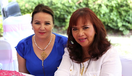  Lupina Castro y Lupita Cárdenas.
