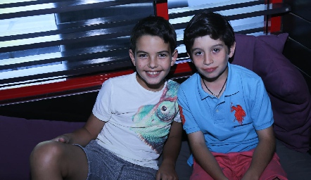   Iker y Adrián.