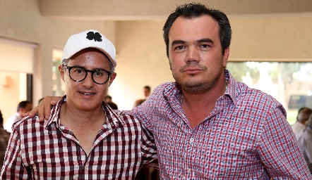  Jorge Aldrett y Gerardo García.