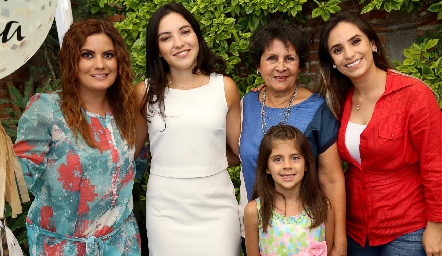  Marisol Palos, Yusa de la Rosa, Carmen Gutiérrez, Haydee Palos y Ana Ceci.